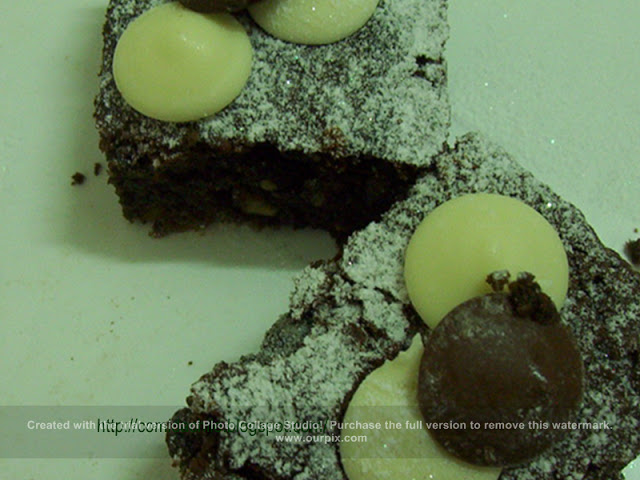 BROWNIES de   CHOCOLATE