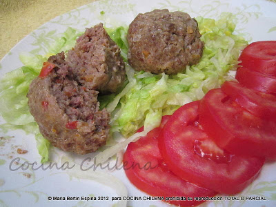 ALBÓNDIGAS DE CARNE