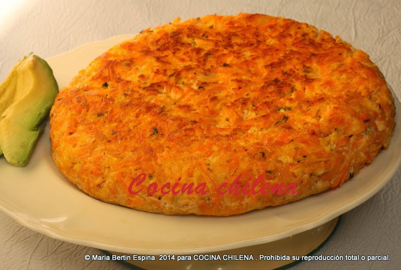 TORTILLA DE ZANAHORIA