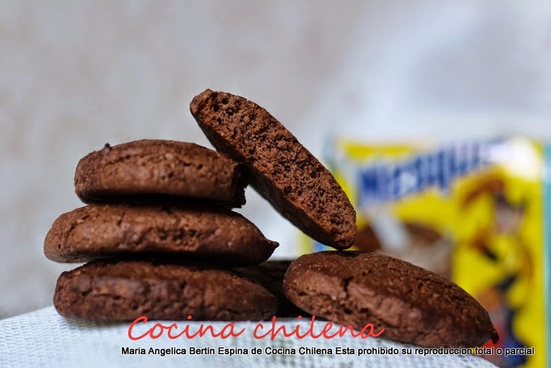 GALLETAS DE CHOCOLATE ..   NESQUIK