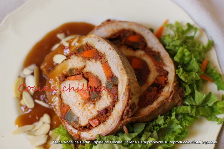 LOMO DE CERDO RELLENO