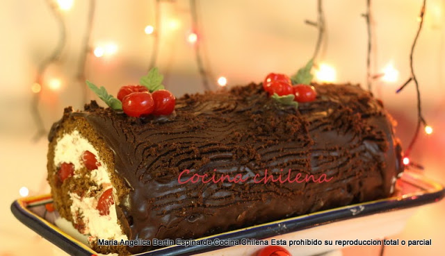 TRONCO DE NAVIDAD ….BUCHE DE NOÈL