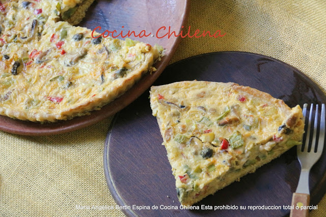 QUICHE DE MEJILLONES, CHORITOS