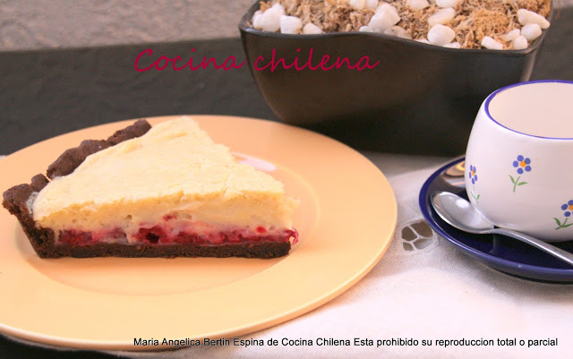 KUCHEN SUREÑO DE FRAMBUESA