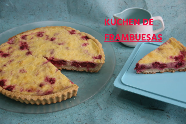 KUCHEN O TARTA  DE FRAMBUESA