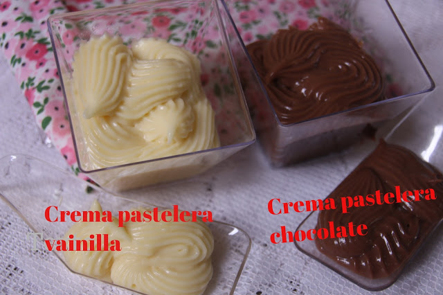 COMO HACER CREMA PASTELERA DE VAINILLA Y CHOCOLATE