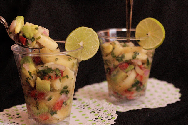 CEVICHE DE PALMITOS