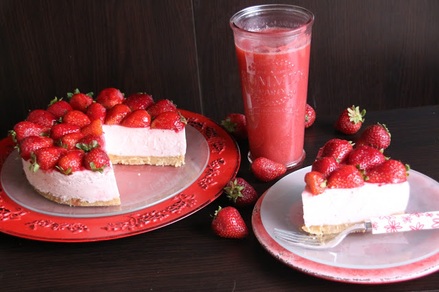 CHEESECAKE DE FRUTILLA