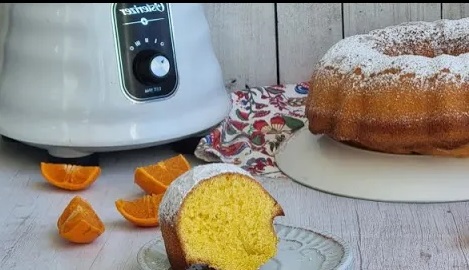 QUEQUE MANDARINA (preparado en tu licuadora)