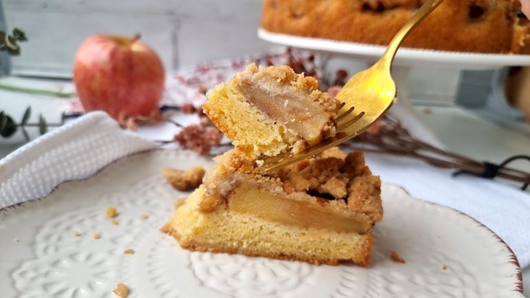 KUCHEN DE MANZANAS Y STRUESEL O MIGAS